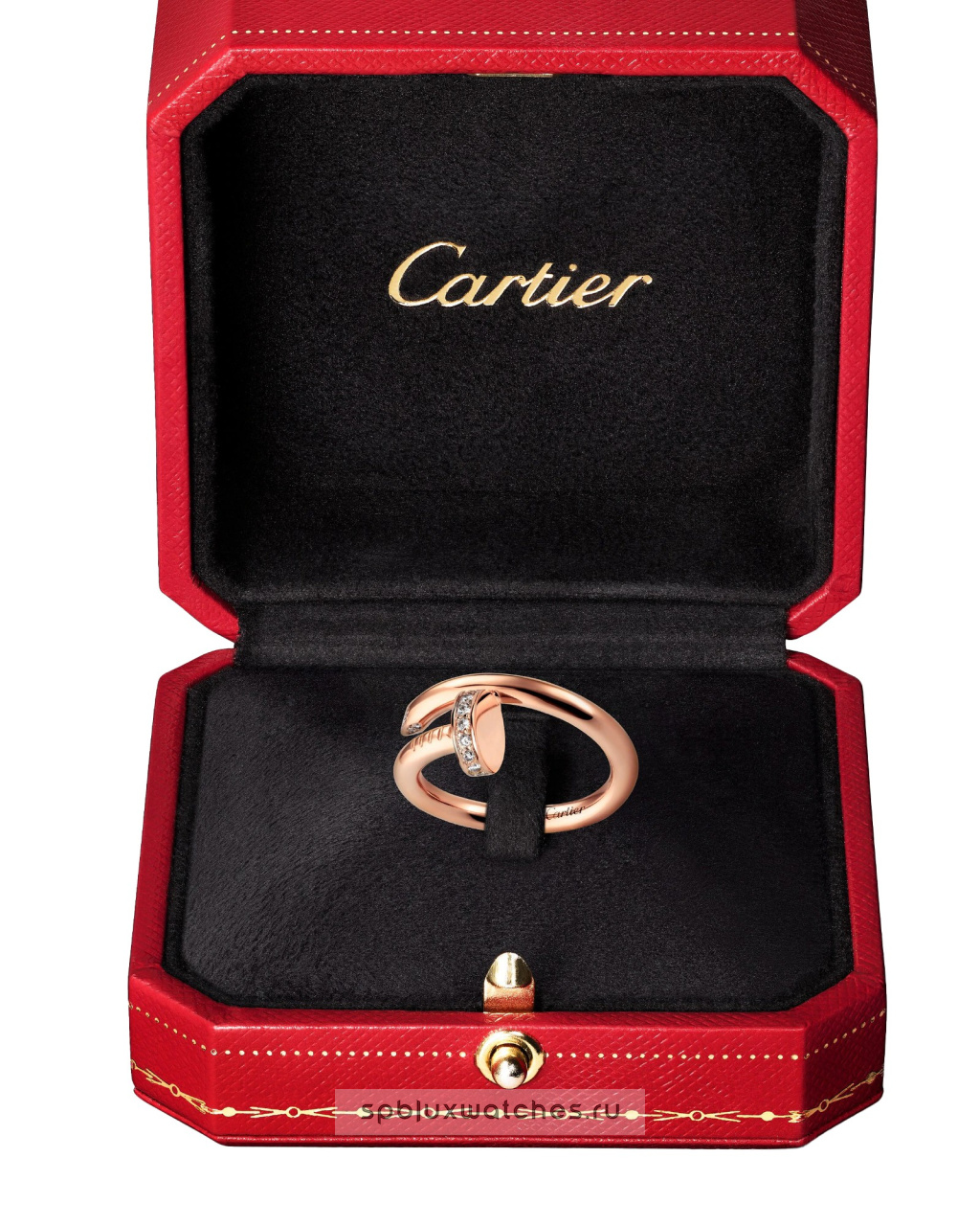 Кольцо Cartier Juste un Clou Diamonds Ring Classic Model B4094800