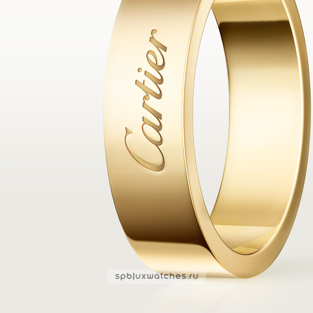 Кольцо Cartier C de Cartier Wedding Ring, 5 mm Width B4243400