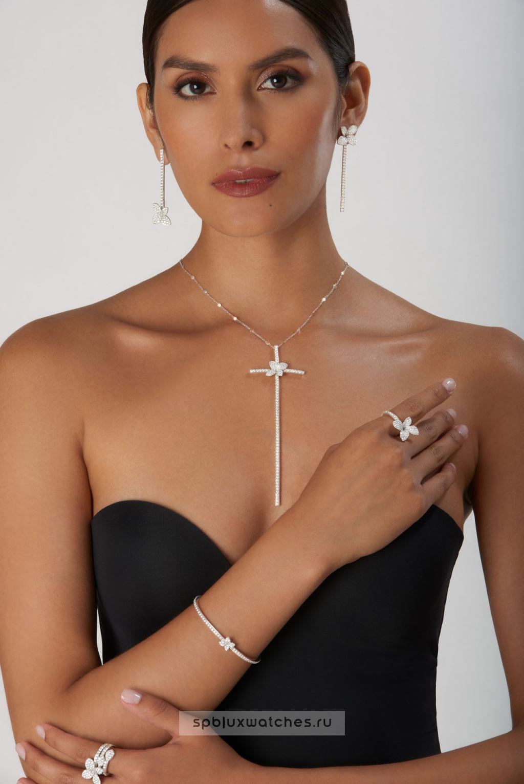 Подвеска Pasquale Bruni Heart To Earth Long Cross Necklace 16508B