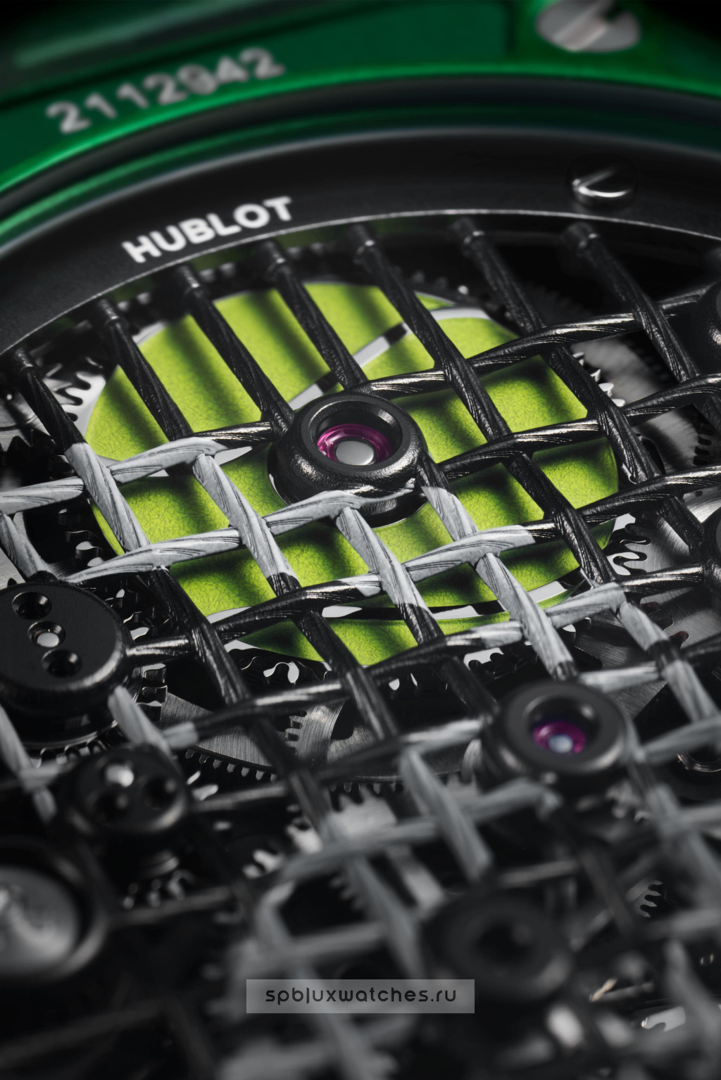 Hublot Big Bang Tourbillon Novak Djokovic Goat Edition Green 44 mm 429.QKG.0120.NR.DJO26