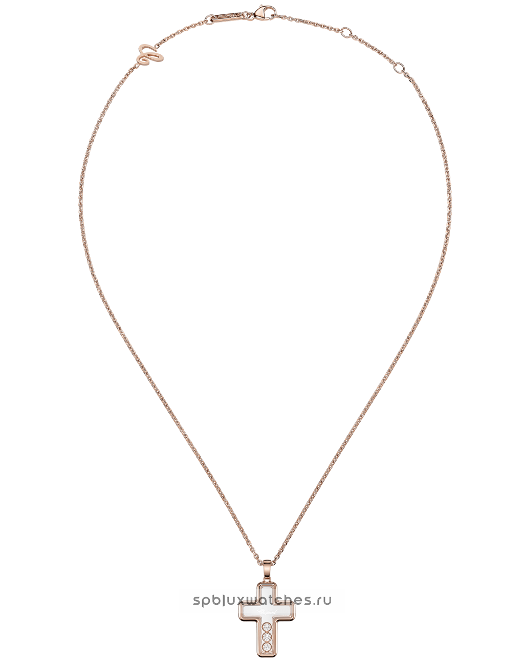 Крест Chopard Happy Diamonds Cross Pendant 79A409-5001