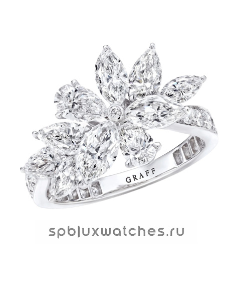 Кольцо Graff Classic Graff Pear Shape and Marquise Cut Diamond Ring RGR866