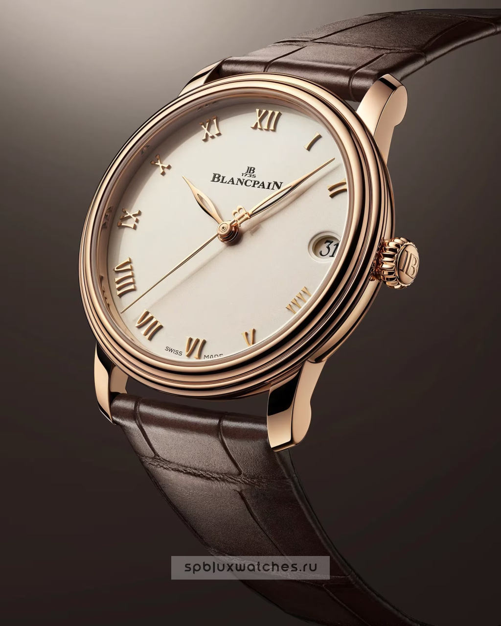 Blancpain Villeret Women Date 33.2 mm 6127 3642 55A