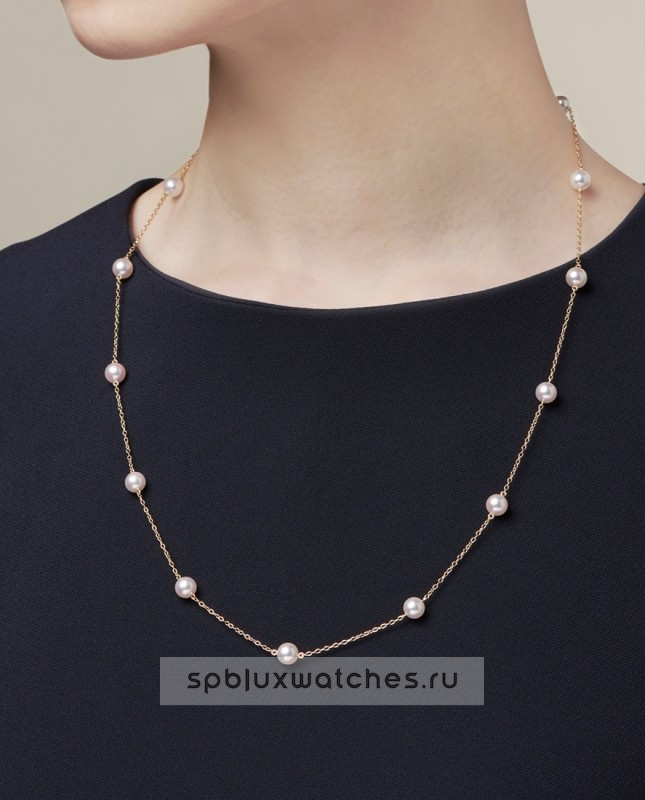 Колье Mikimoto Station Necklace PP-20150K