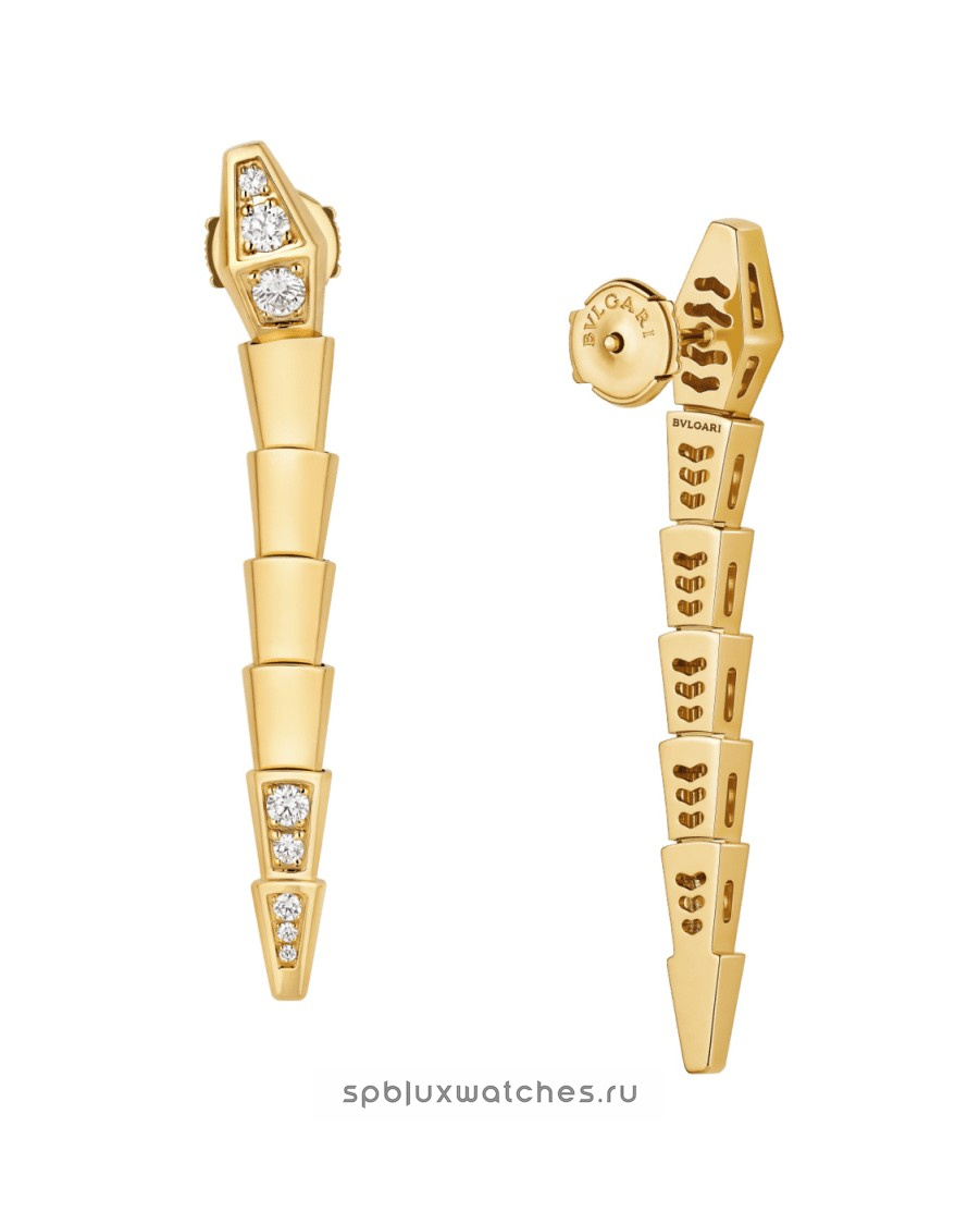 Серьги Bvlgari Serpenti Viper Earrings 362191