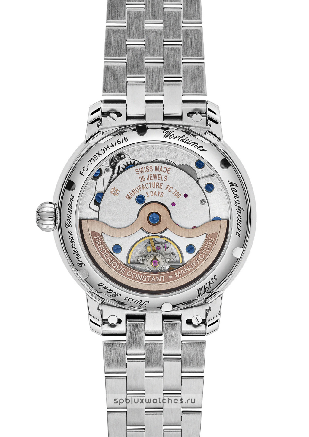 Frederique Constant Manufacture Classic Worldtimer 40 mm FC-719NN3H6B