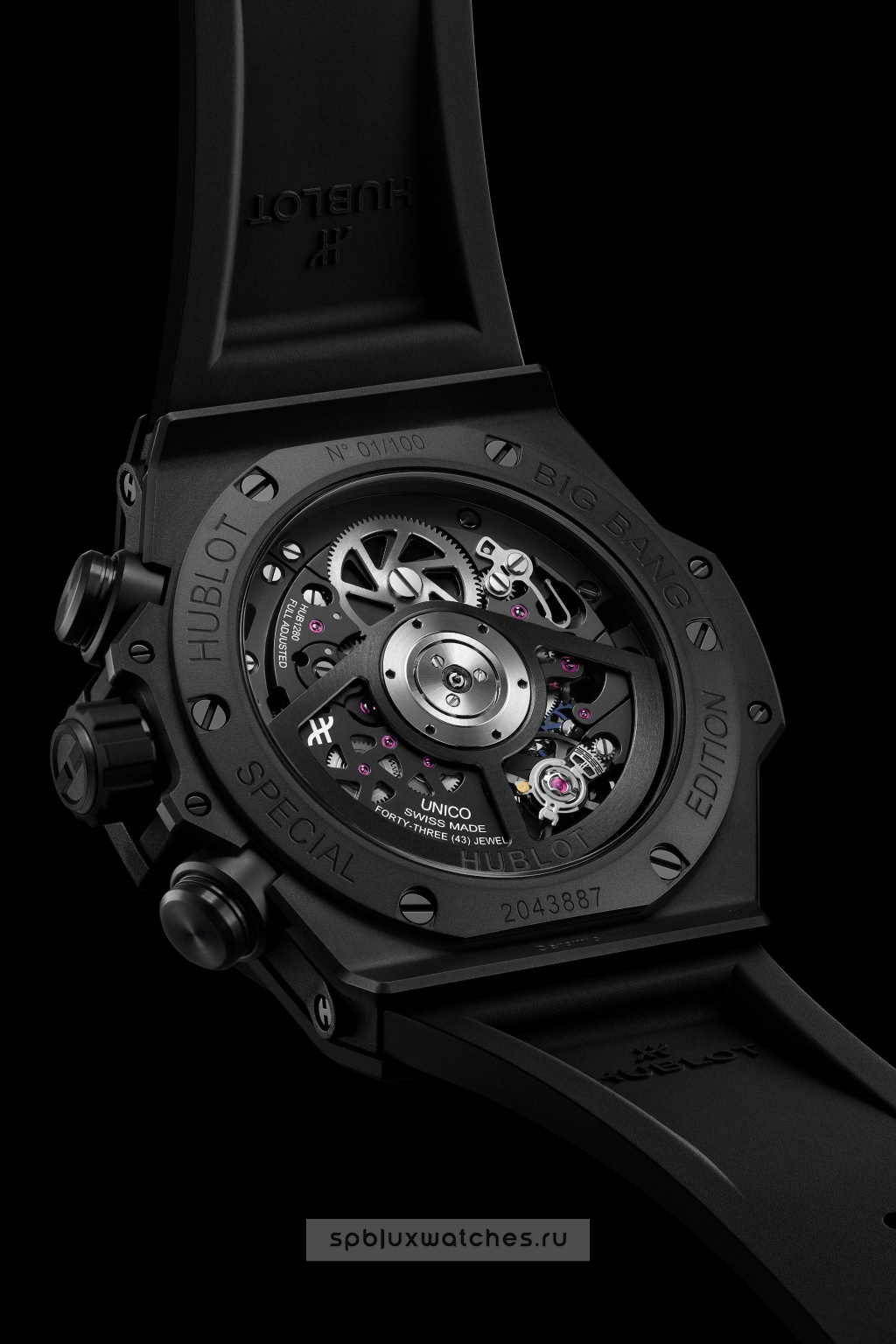 Hublot Big Bang Unico All Black Calavera 42 mm 441.CI.1140.VR.MEX25