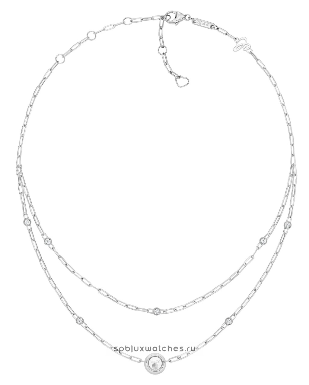 Колье Chopard Happy Diamonds Icons Necklace 81A017-1221