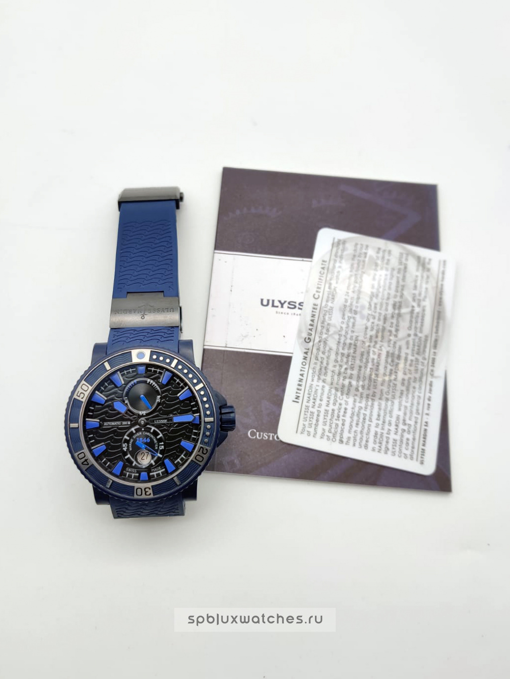 Ulysse Nardin Marine Diver Blue Sea Limited Edition 45.8 mm 263-97LE-3C