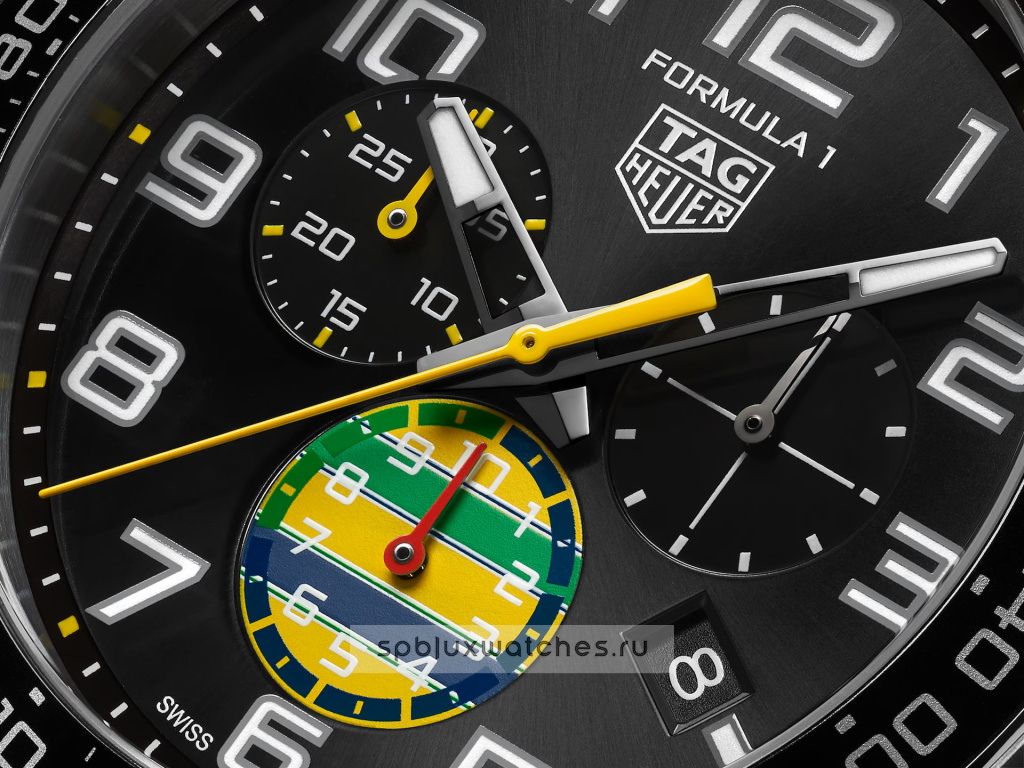 TAG Heuer Formula 1 Chronograph x Senna 43 mm CAZ101AX.BA0637