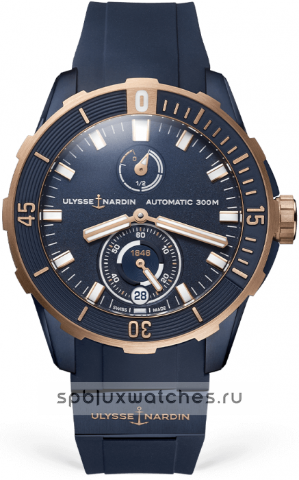 Ulysse Nardin Marine Diver Chronometer 44 mm 1185-170-3/BLUE
