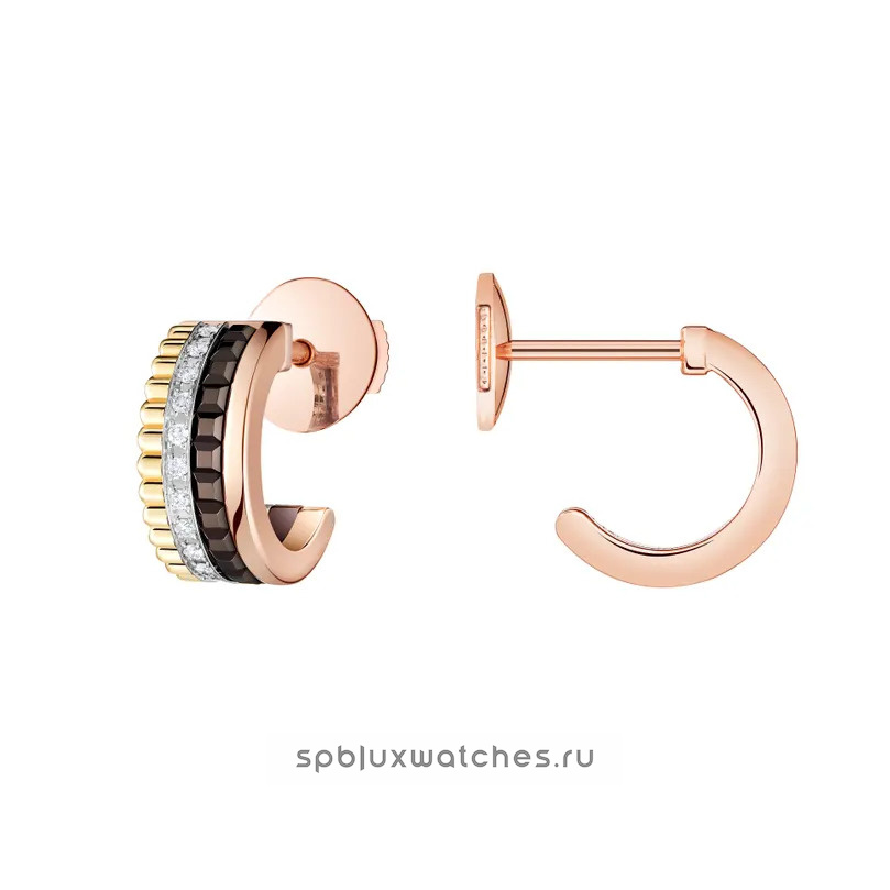 Серьги Boucheron Quatre Classique Hoop Earrings JCO00122
