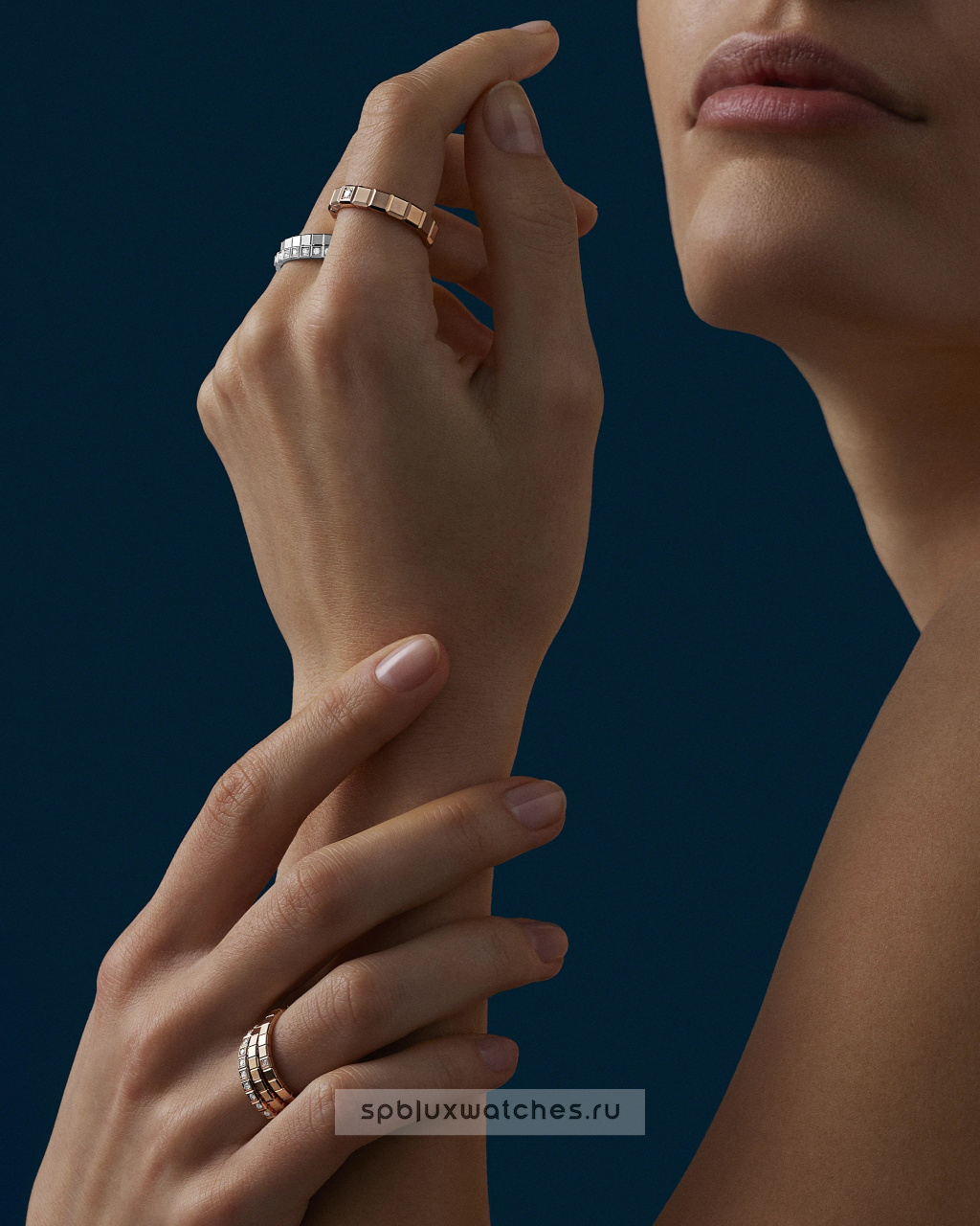 Кольцо Chopard Ice Cube Ring 827702-1199