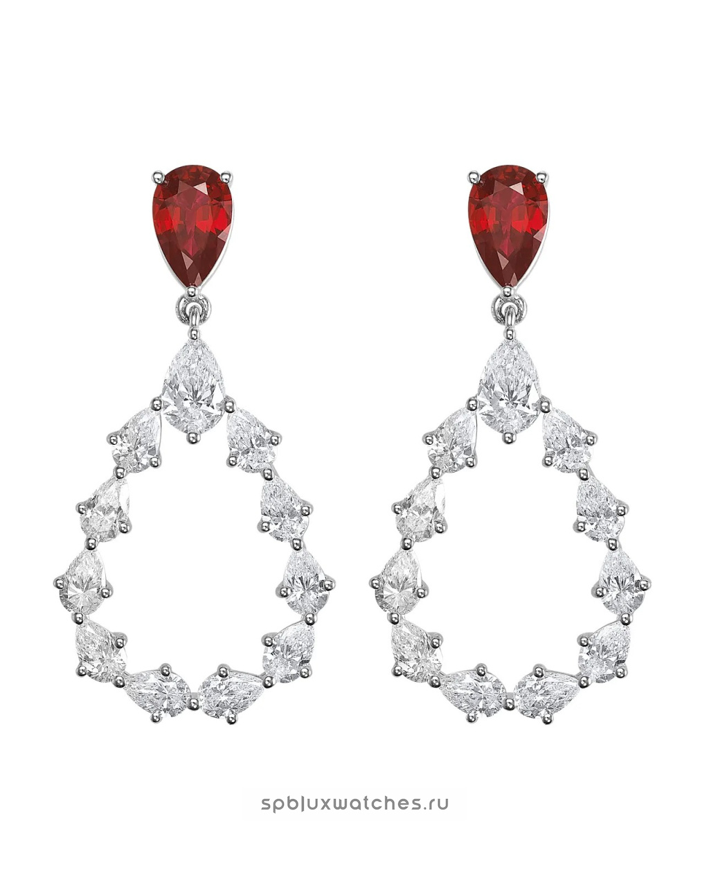 Серьги Chopard L'Heure du Diamant Drop Earrings 84A063-1301