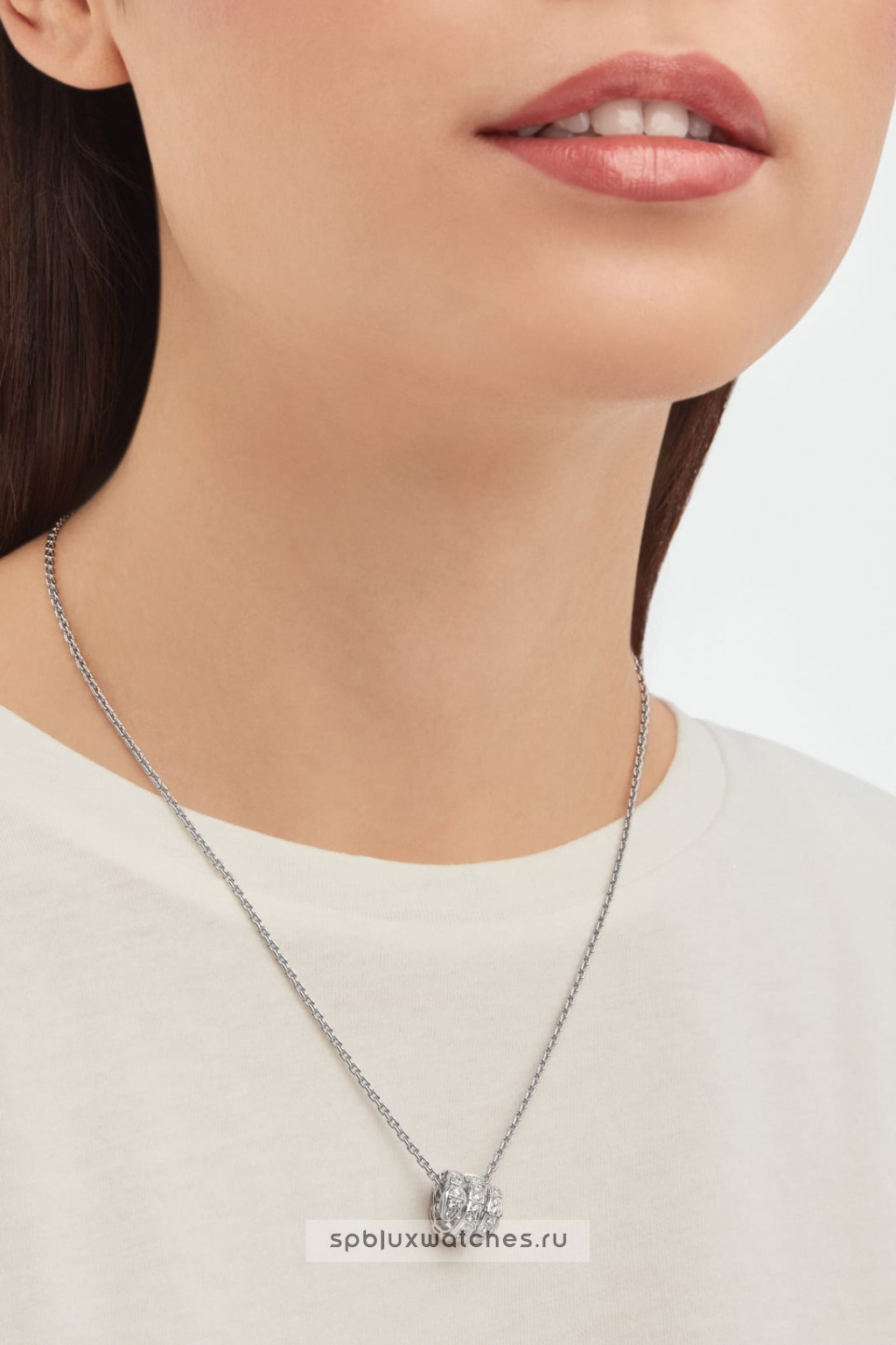 Подвеска Bvlgari Serpenti Viper Pendant Necklace 357796