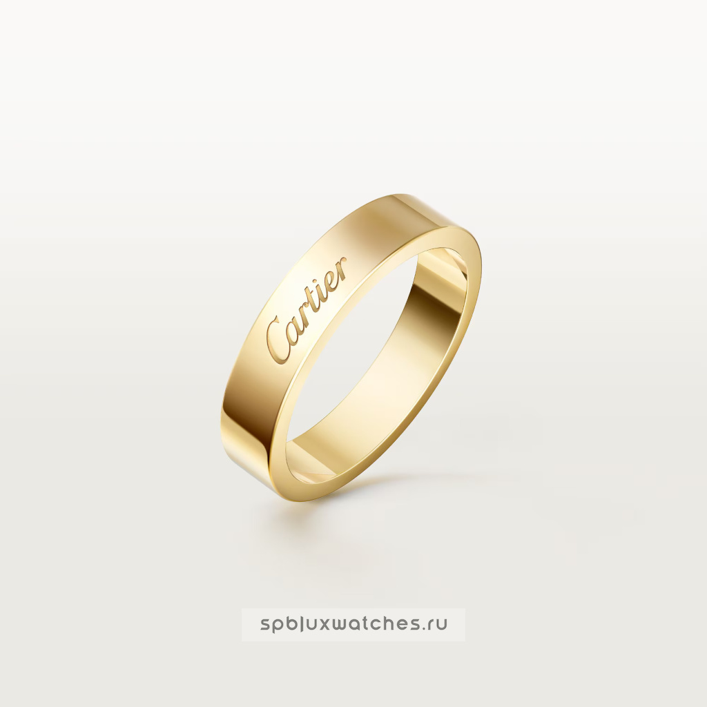 Кольцо Cartier C De Cartier Wedding Band, 4 mm Width B4243300