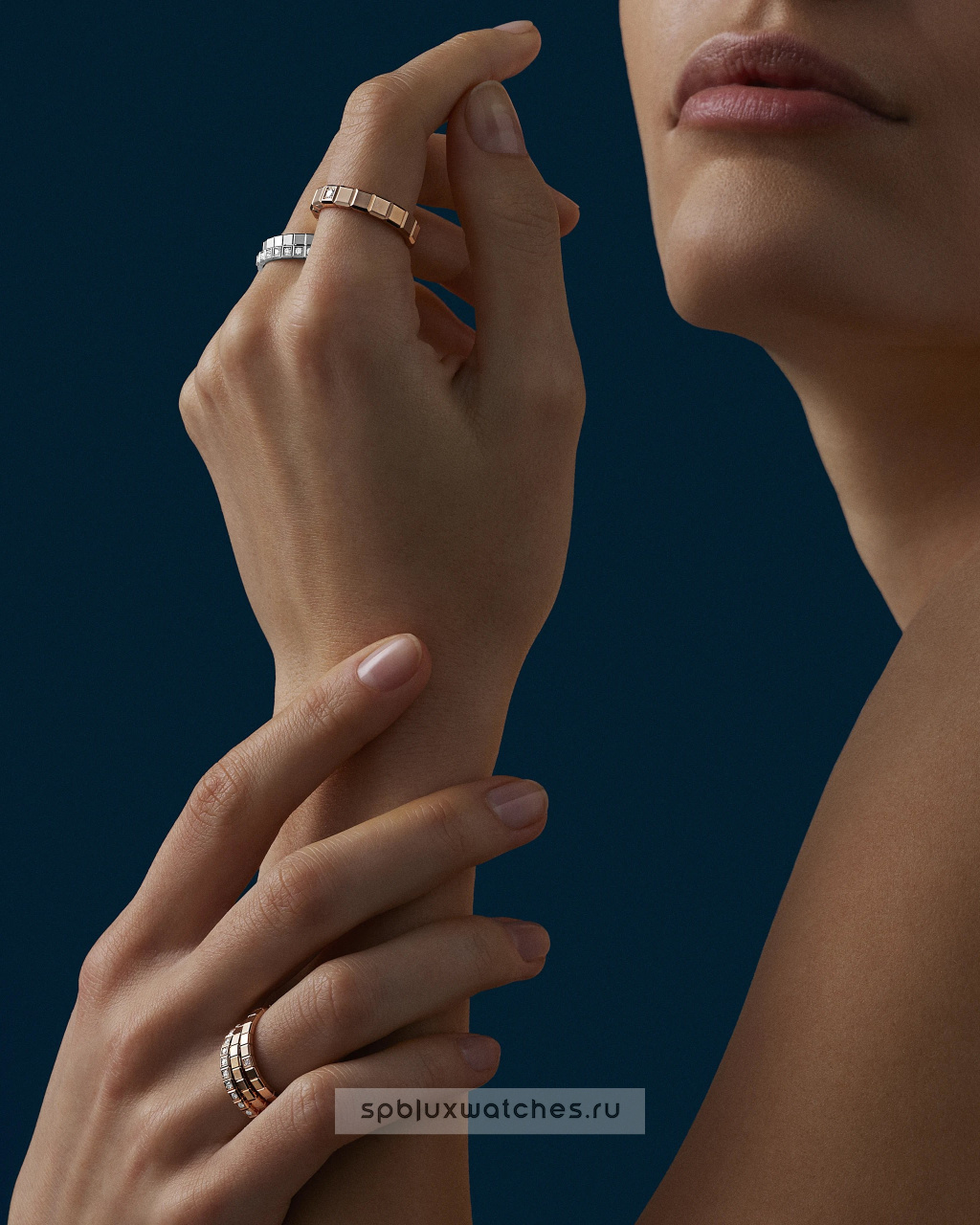 Кольцо Chopard Ice Cube Ring 829834-5069