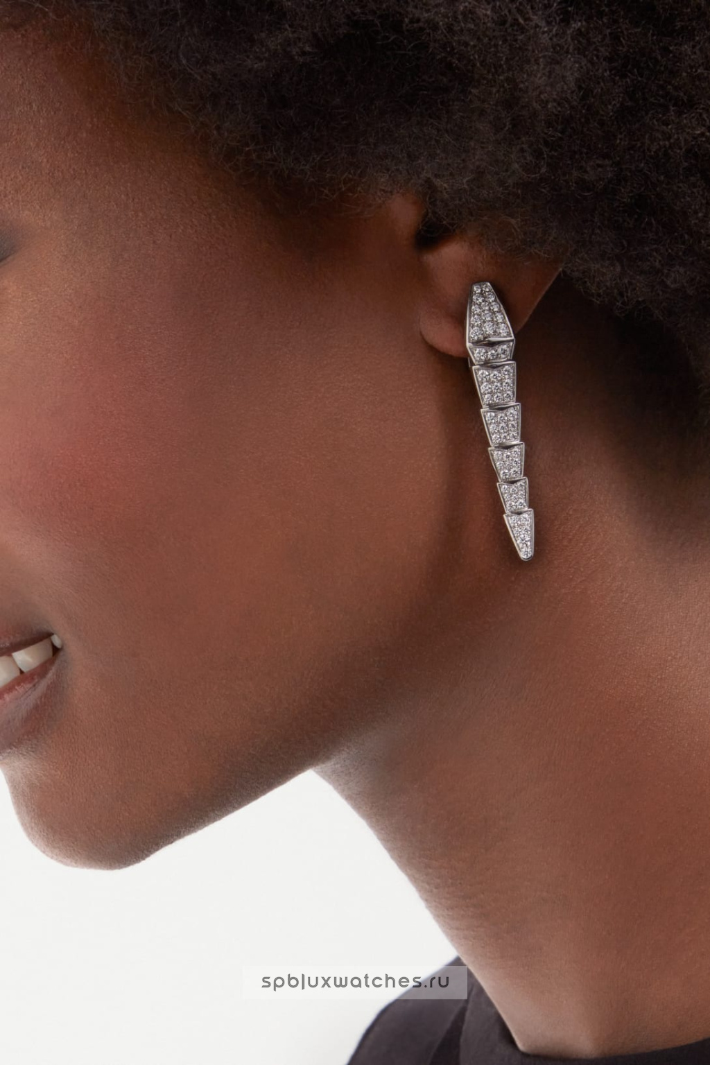 Серьги Bvlgari Serpenti Viper Earrings 348320