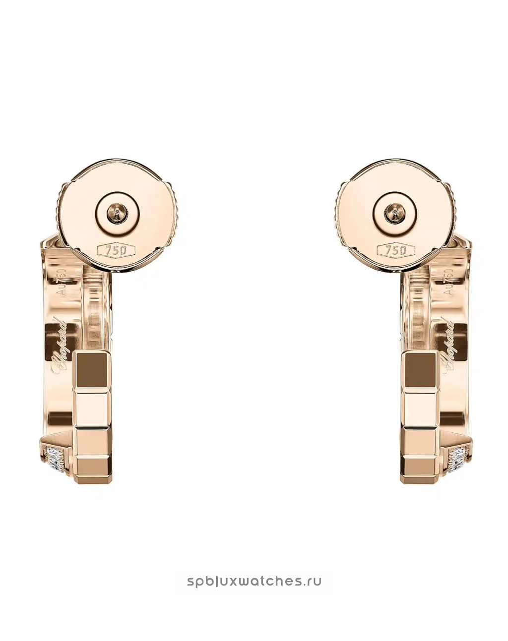 Серьги Chopard Ice Cube Earrings 837008-5001