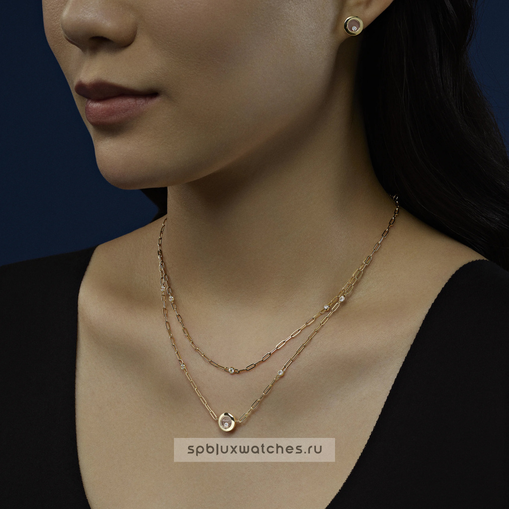 Колье Chopard Happy Diamonds Icons Necklace 81A017-0020