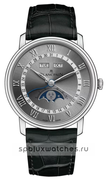 Blancpain Villeret Quantieme Complet 40 mm 6654 1113 55B