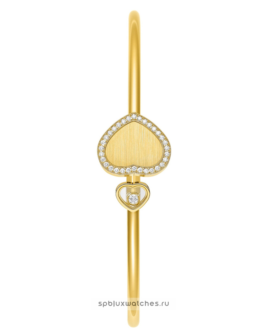 Браслет Chopard Happy Hearts Golden Hearts Bangle 85A107-0920