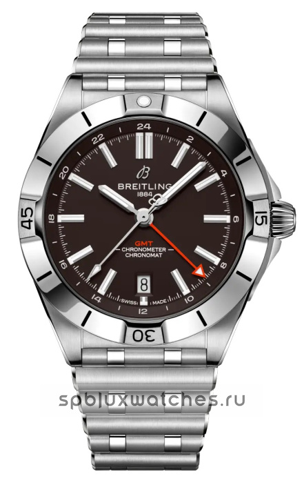 Breitling Chronomat Automatic GMT 40 mm NFL Cleveland Browns Edition A32398E21B1A1