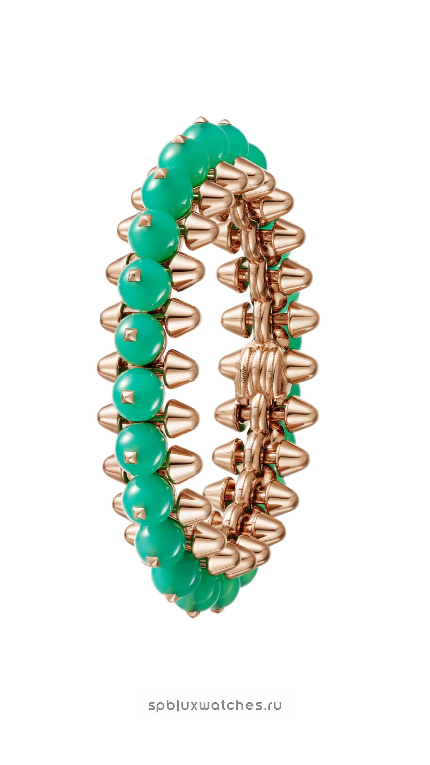 Браслет Cartier Clash de Cartier Chrysoprase Bracelet Extra-Large Model N6728417