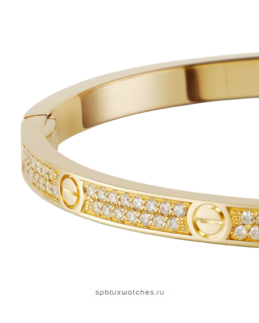 Браслет Cartier Love Bracelet Paved Small Model N6710617