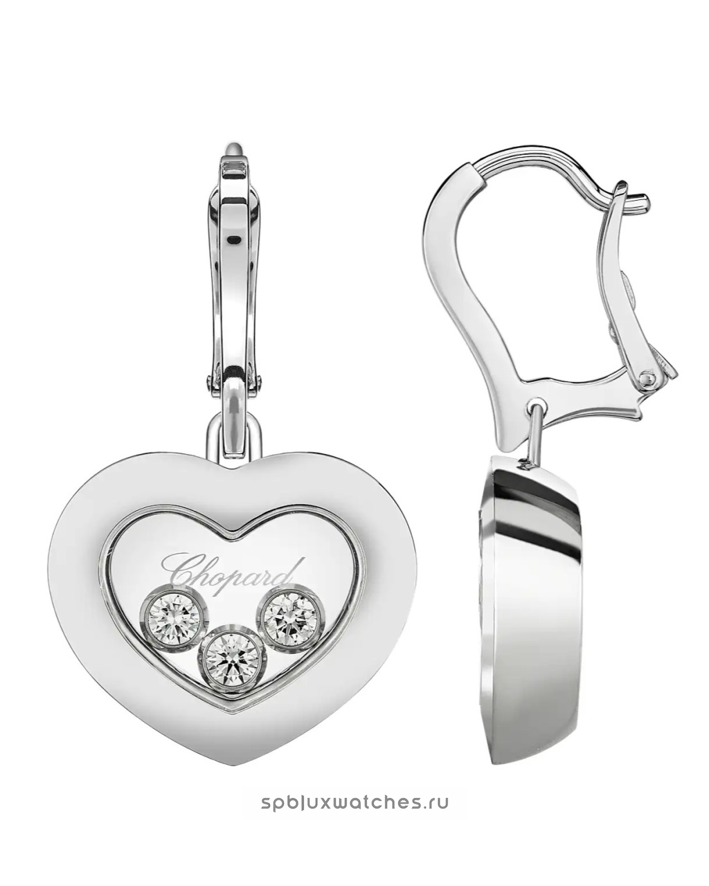 Серьги Chopard Happy Diamonds Icons Earrings 83A611-1301