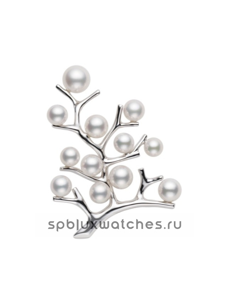 Брошь Mikimoto Kofuku No Ki Brooch PB-767AU