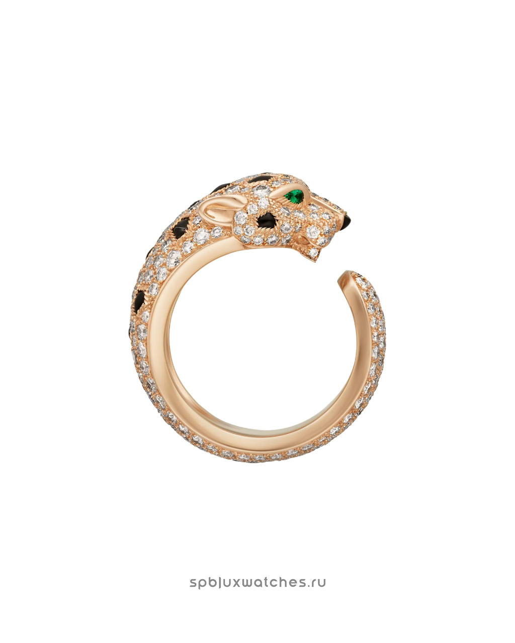 Кольцо Cartier Panthere de Cartier Paved Ring Medium Model N4804900