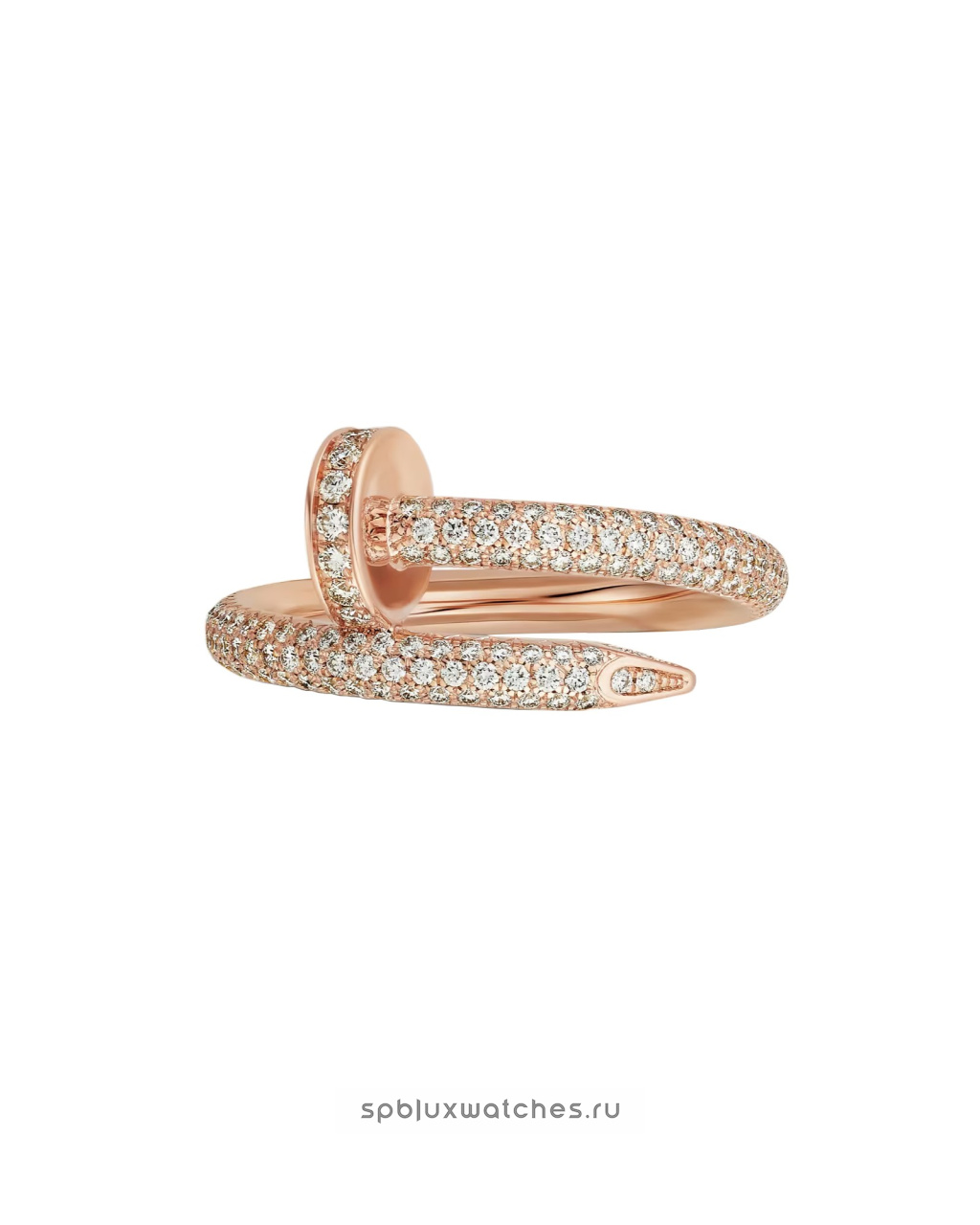 Кольцо Cartier Juste un Clou Paved Ring Classic N4748600