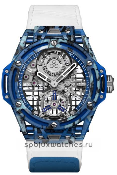 Hublot Big Bang Tourbillon Novak Djokovic Goat Edition Blue 44 mm 429.QKB.0120.NR.DJO26