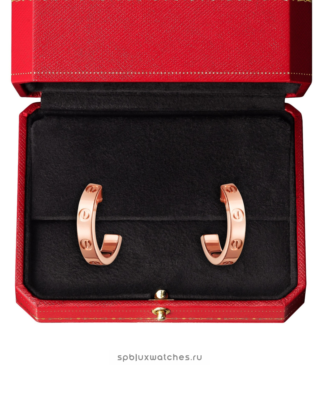 Серьги Cartier Love Hoop Earrings Small Model B8029000