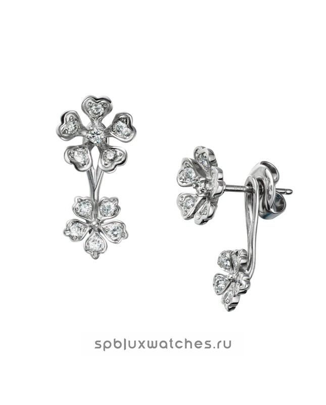 Серьги Mikimoto Bloom Pierced Earrings GE-368PU