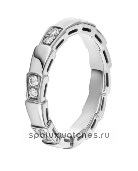 Обручальное кольцо Bvlgari Serpenti Viper Wedding Band Ring 353381