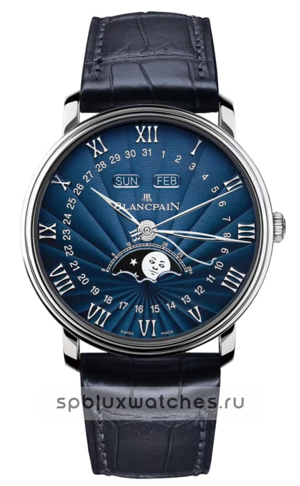 Blancpain Villeret Quantieme Complet 40 mm 6654 1529 55B
