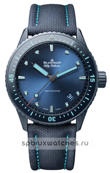 Blancpain Fifty Fathoms Bathyscaphe 43.6 mm 5000A 0640 O52A