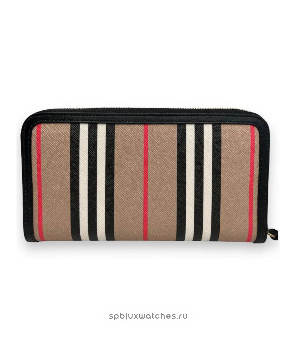 Кошелек Burberry Canvas Leather