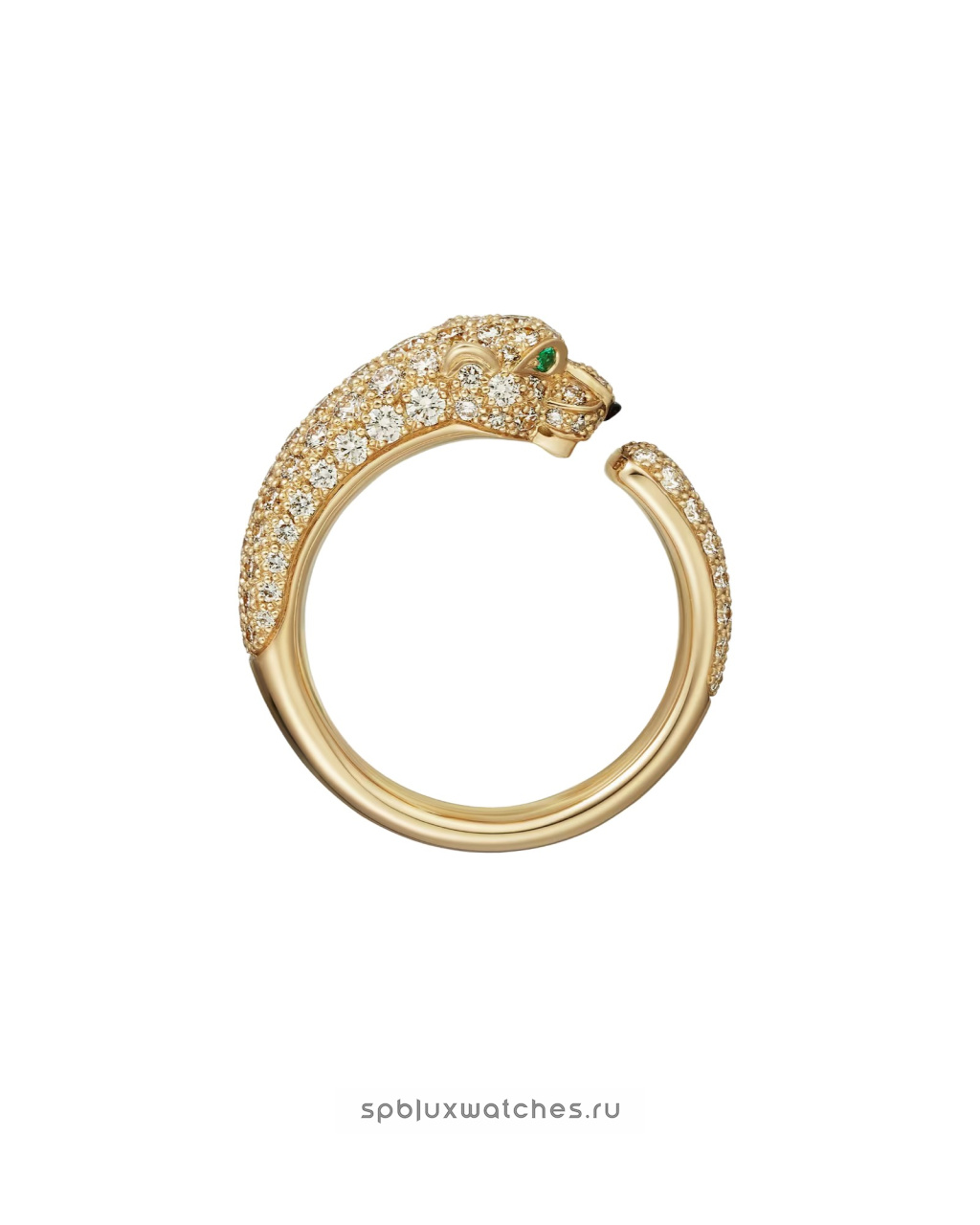Кольцо Cartier Panthere de Cartier Paved Ring Small Model N4765500