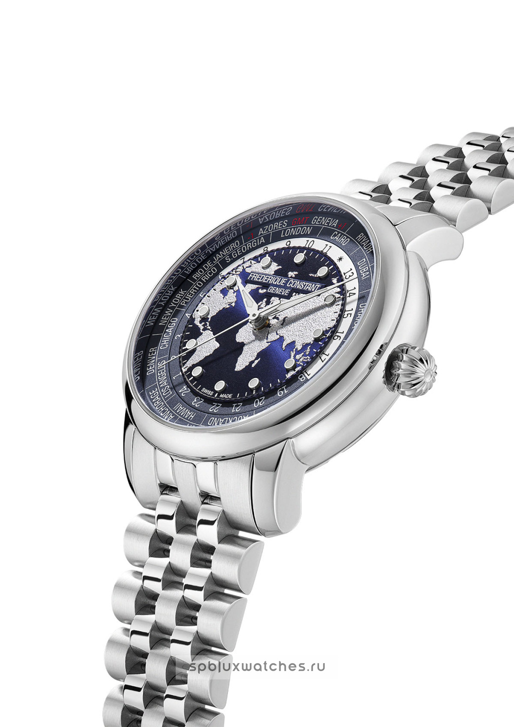 Frederique Constant Manufacture Classic Worldtimer 40 mm FC-719NN3H6B
