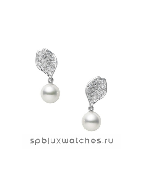 Серьги Mikimoto Les Petales Place Vendome Pierced Earrings PE-1796PU