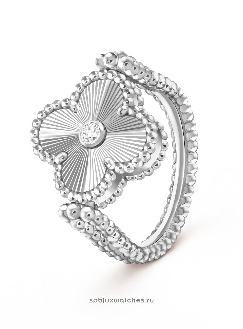 Реверсивное кольцо Van Cleef & Arpels Vintage Alhambra VCARPGV300