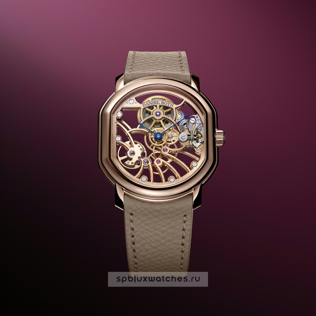 Daniel Roth Extra Plat Rose Gold Skeleton 38,6 mm x 35,5 mm