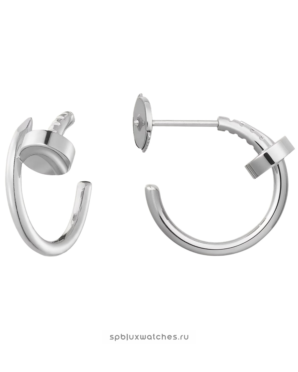 Серьги Cartier Juste un Clou Hoop Earrings Small Model B8301236