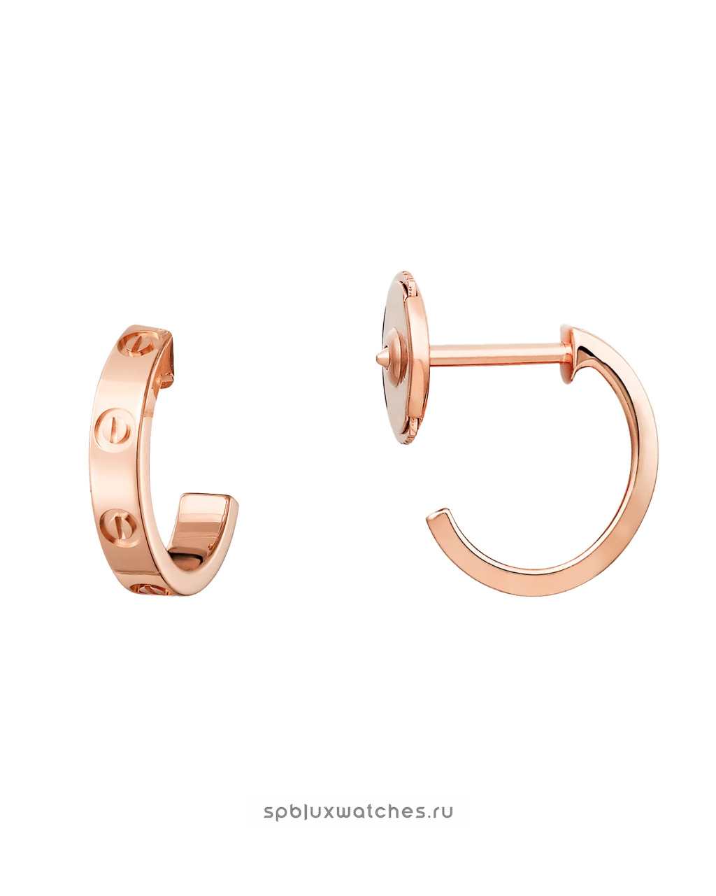 Серьги Cartier Love Hoop Earrings Small Model B8029000