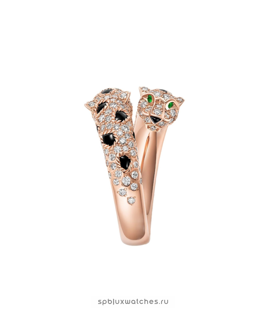 Кольцо Cartier Panthere de Cartier Semi-Paved Ring N4802600