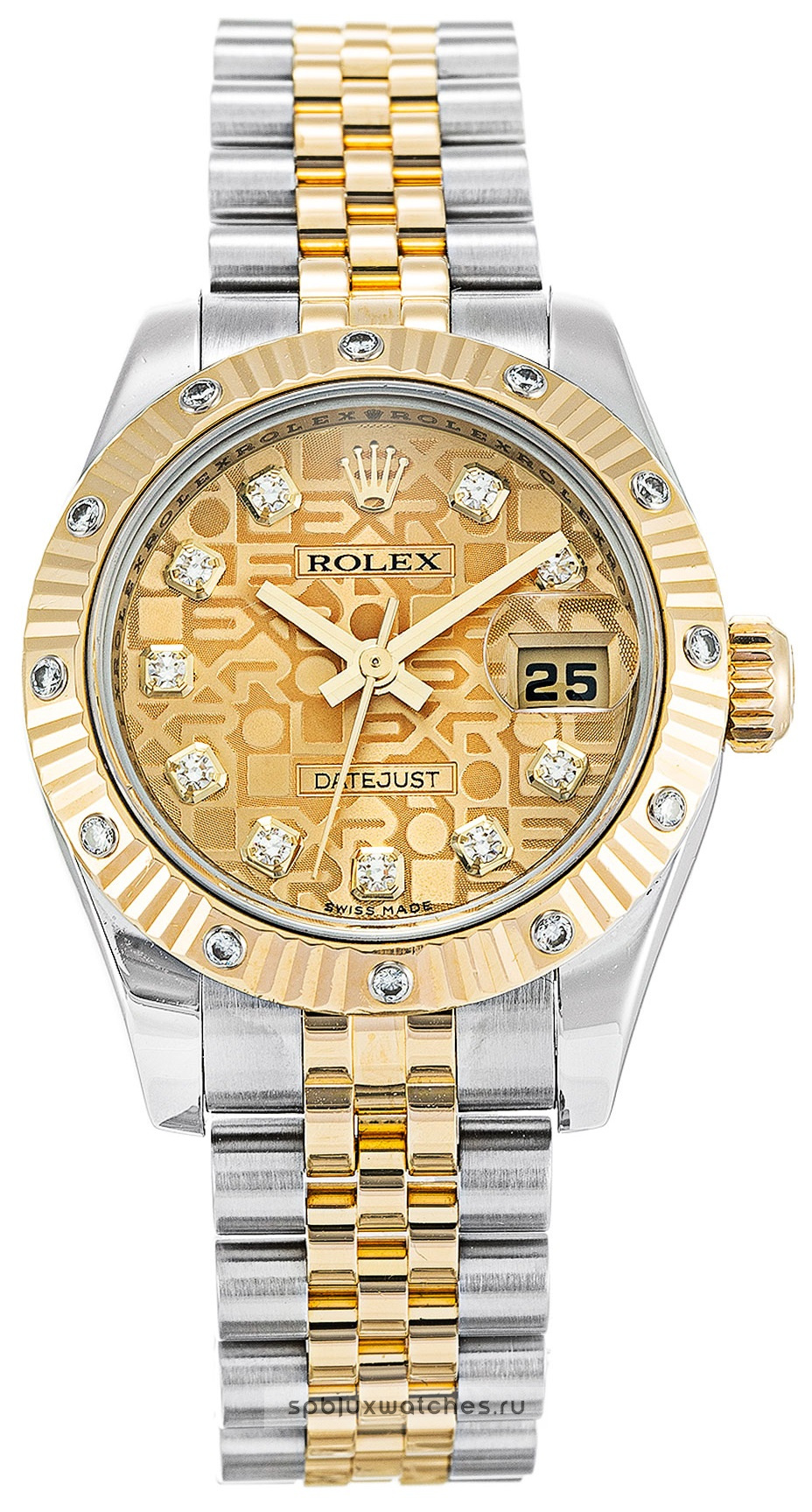 rolex date just 26