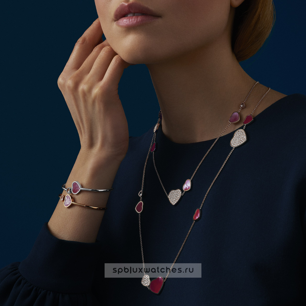 Браслет Chopard Happy Hearts Bangle 857482-5710
